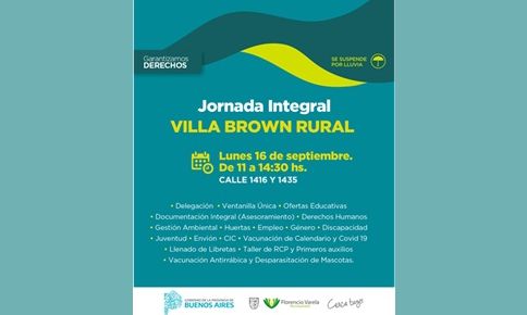 F. Varela - Jornada de asesoramiento integral en Villa Brown Rural